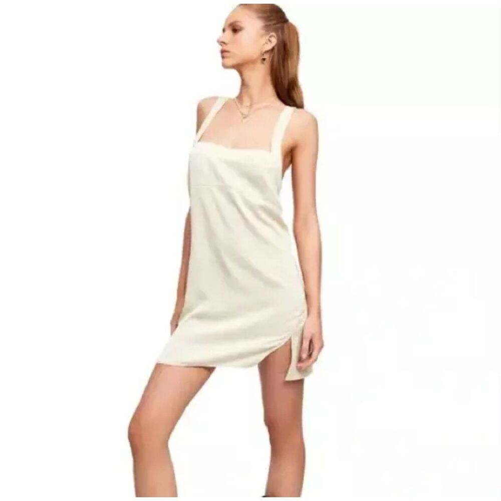 New Lioness Andie Mini Dress Cornsilk - XXS